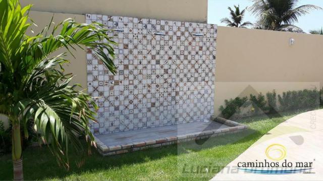 Casa 3 Suítes Top Condomínio Clube Piscina Lazer a 100m do Mar - Foto 16