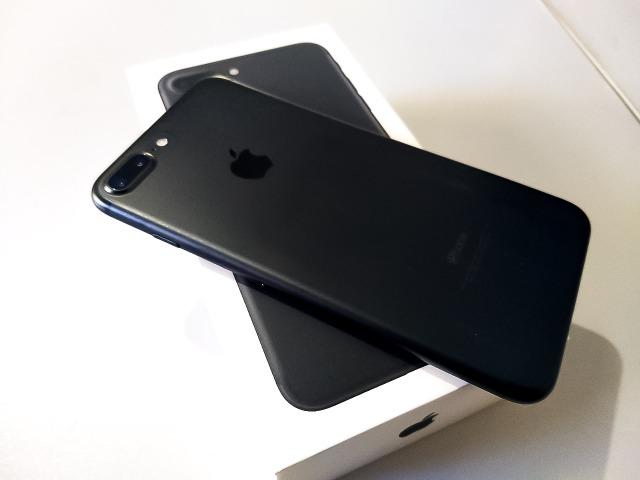 IPhone 7 Plus Preto Matte, Unico dono, 128gb, com NF, com caixa - Foto 5