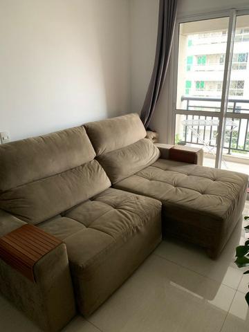 Sofá 4 lugares retrátil 2.40m (uma oportunidade dessa você não encontra todo dia) - Foto 5