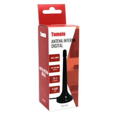 Antena TV Digital MTV-3015 Tomate Hdtv Uhf Vhf Interna 4 a 6 Dbi e Cabo 3m - Foto 3