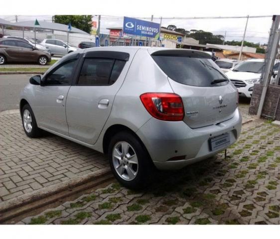 RENAULT SANDERO DYNAMIQUE NOVA GERAÇÃO 1.6 8V HIPOWER FLEX Prata 2016/2017 - Foto 3