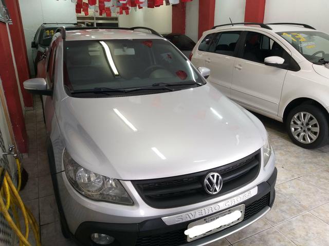 Vw Saveiro Cross Gnv troco carro ou moto maior ou menor valor e financi - Foto 10