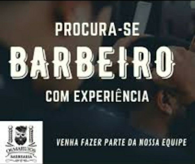 Barbeiro com experiência 