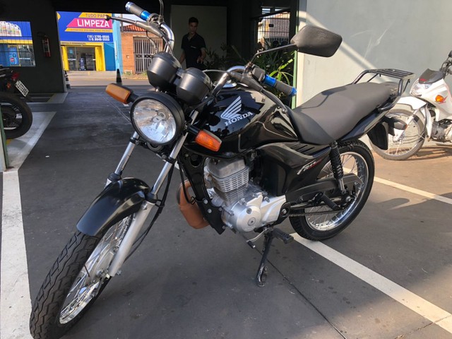 MOTO CG 125 PRETO SUPER ECONÔMICA 37KM POR LITRO