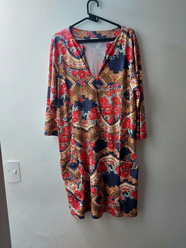 Vestido florido G/GG - Foto 3