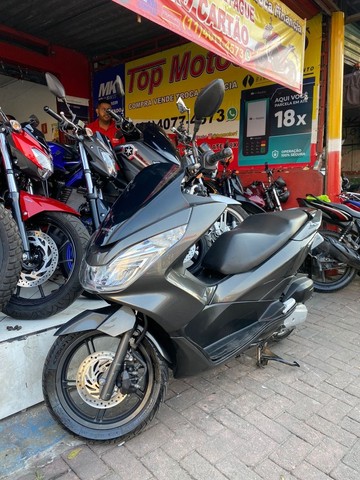 HONDA PCX 150 CINZA 2016, OTIMO ESTADO DE CONSERVAÇÃO !!! TOP MOTOS