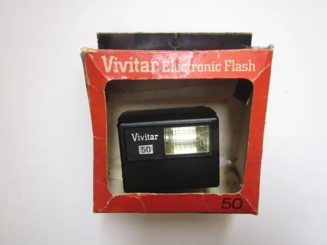 Flash Eletronico Antigo Vivitar
