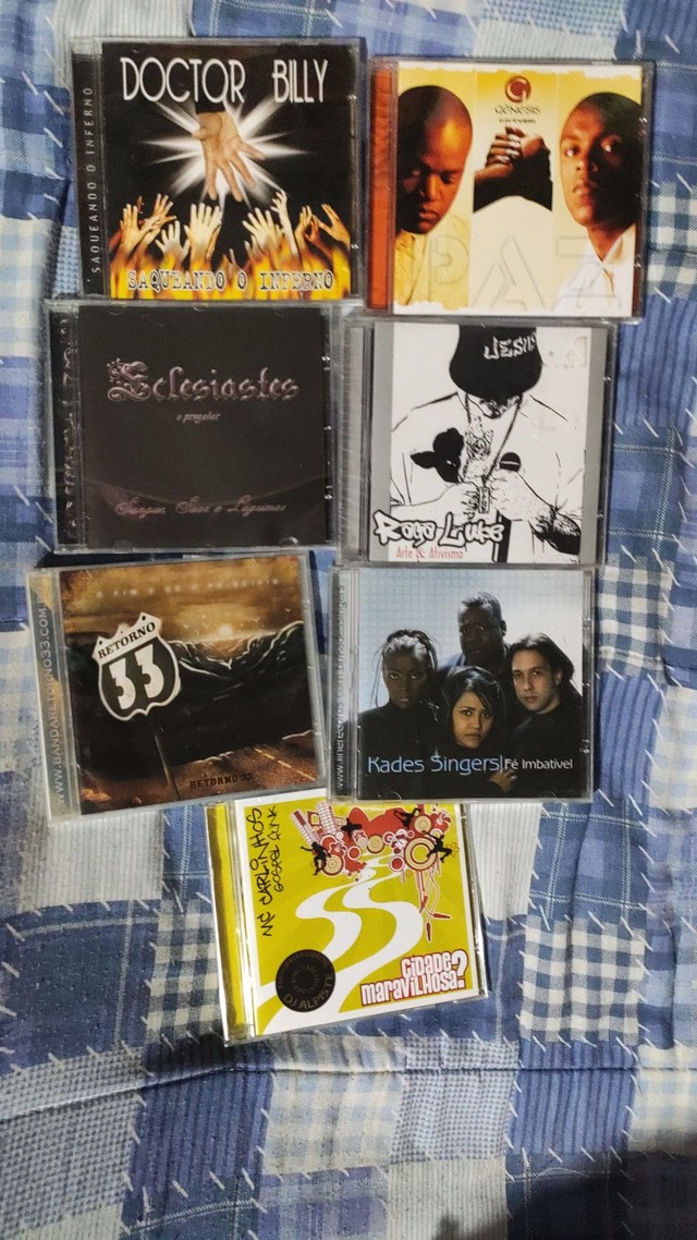 Cds de Rap Nacional a venda Racionais Apocalipse 16 Guindart 121