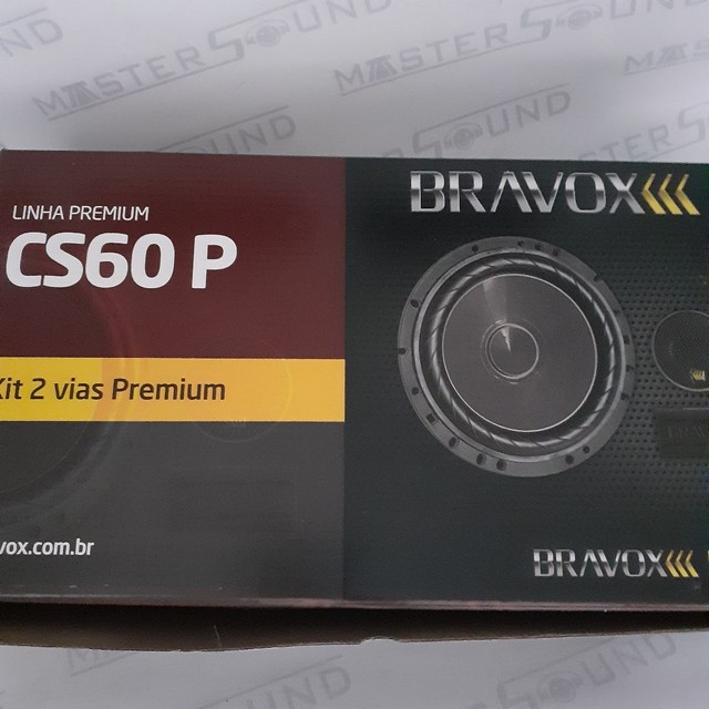 Kit 2 vias. Bravox Premium. CS60 P. 6". 60RMS. Garantia. Novo. Instalado. - Foto 4
