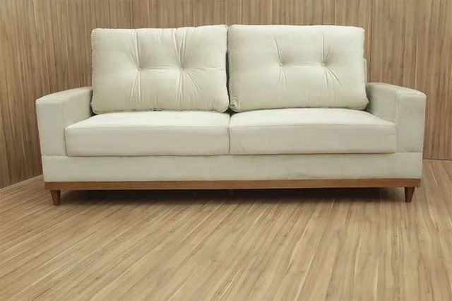 SOFÁ FIXO ESPUMA D28 MOLAS BONEL !!! AP628 - Foto 4