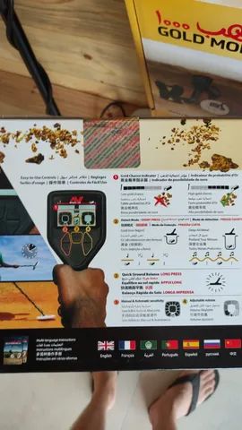Máquina de Achar ouro Equipamento Ferramenta Aparelho para Pepitas de Ouro - Foto 4