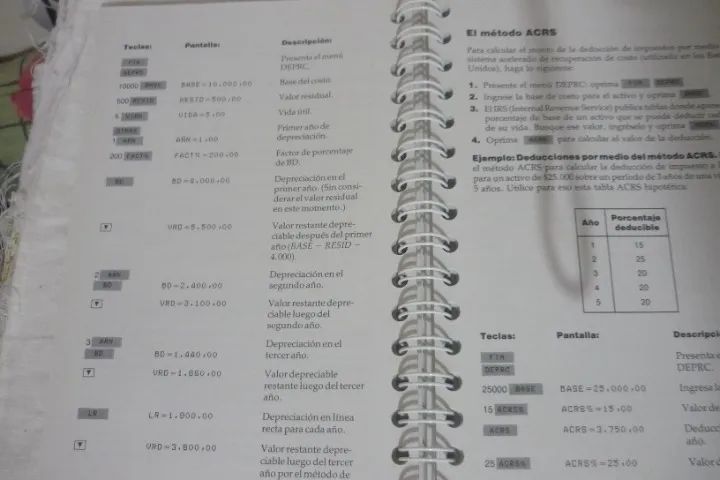 Manual Calculadora Hp 17b Em Espanhol, Em Bom Estado Leia - Foto 3