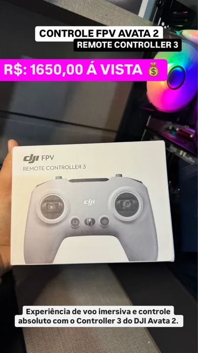 Controle AVATA 2 entrega grátis