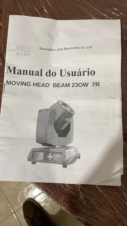 Moving Head 230W - 7 R - Kit com 4 unidades - Foto 3