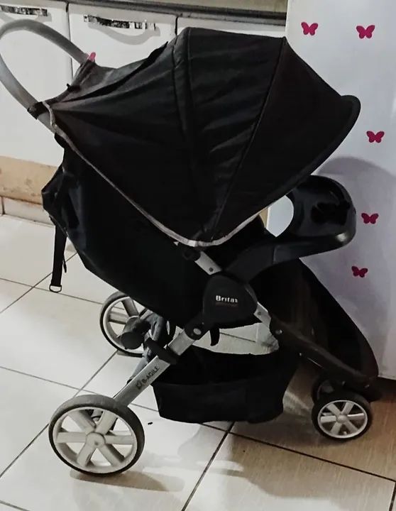 CARRINHO DE BEBÊ TRÊS RODAS CROSS A VENDA - Foto 2