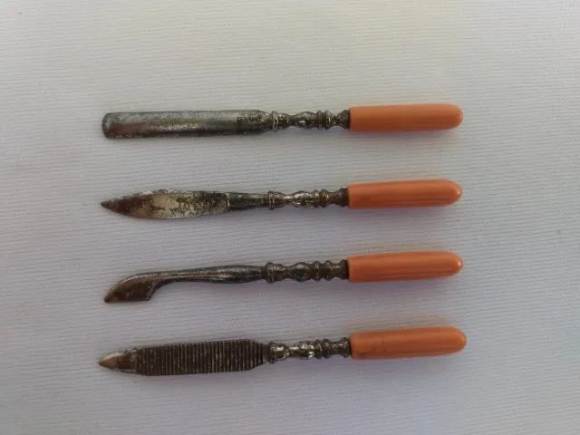 Kit De Higiene Pessoal Para Unhas Antigo Germany - Foto 2