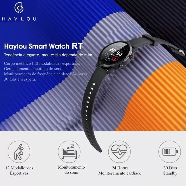 Relogio Smartwatch Haylou Rt Ls05s Original Versão Global - Foto 6