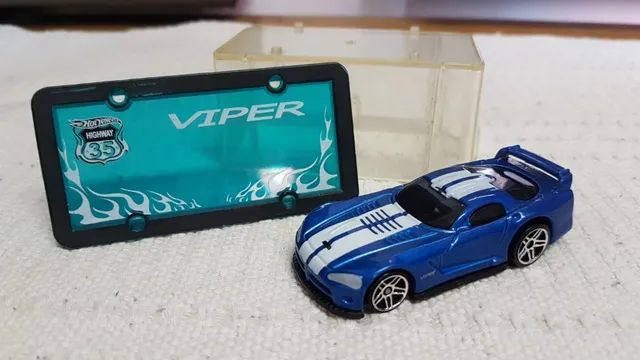 Hot Wheels 1/64 Dodge Viper 35 Highway Raro, Com Display