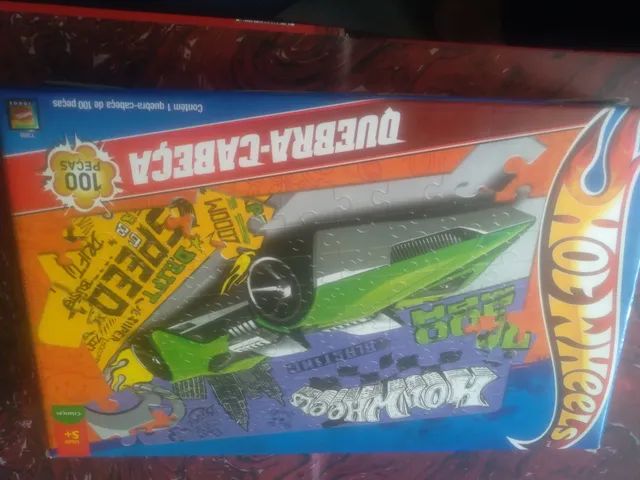Jogo quebra cabeça,  Hot Wheels  - Foto 4