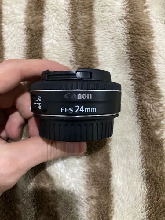 EOS Canon Rebel T6 Seminova + 3 lentes + Flash Canon Speedlite - Foto 6