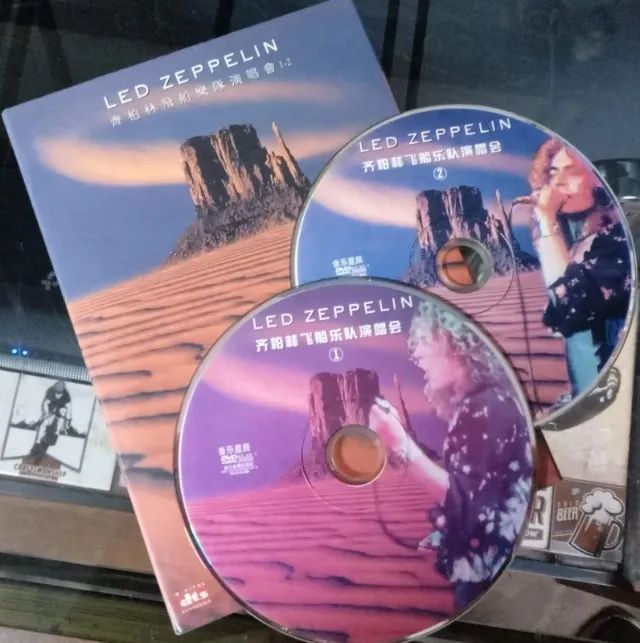 DVD Importado Duplo Led Zeppelin c/ Luva