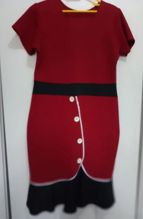 Vestido Midi em helanca
