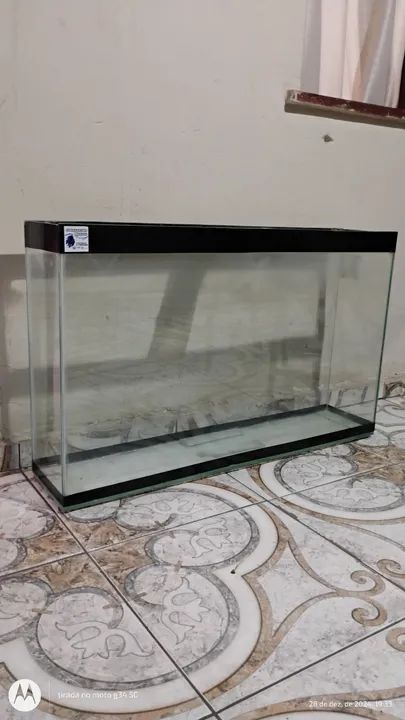 Aquário de vidro 1M de comprimento 60 de altura e 22 de largura  - Foto 2