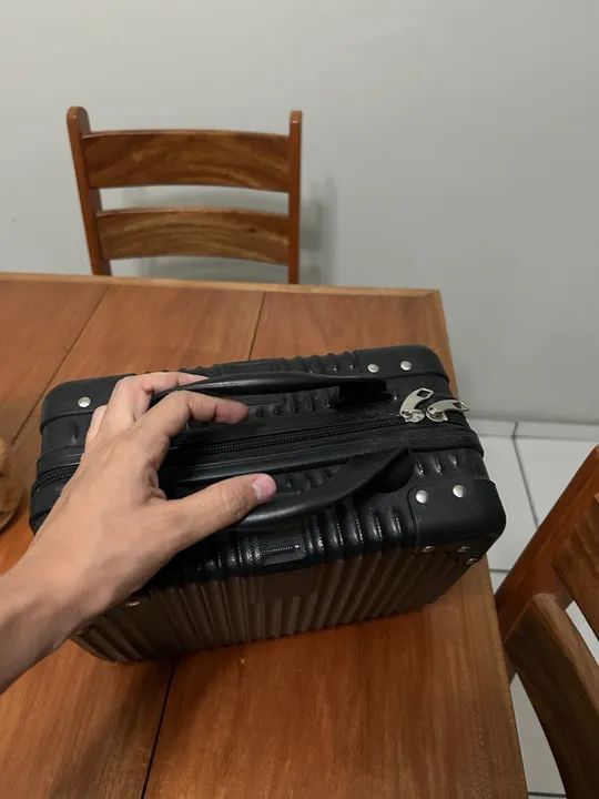 Maleta de Viagem Preta - Foto 4