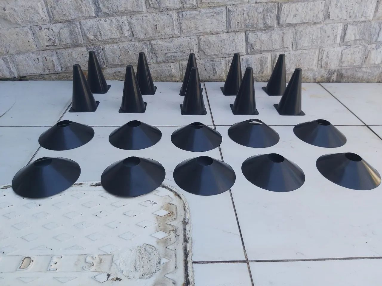 Cones de treino - Academia e Exercícios