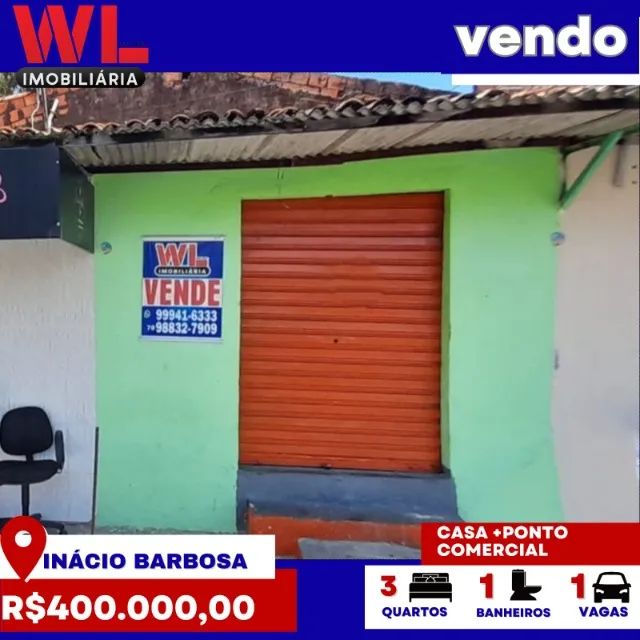 Vendo casa com ponto comercial