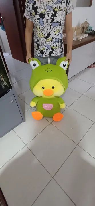 Patinho Sapinho gigante<br>Tamanho : 80 cm. - Foto 2