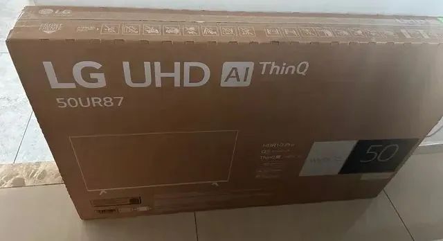 Tv Smart LG 50 polegadas Aí Thinq webos 4k