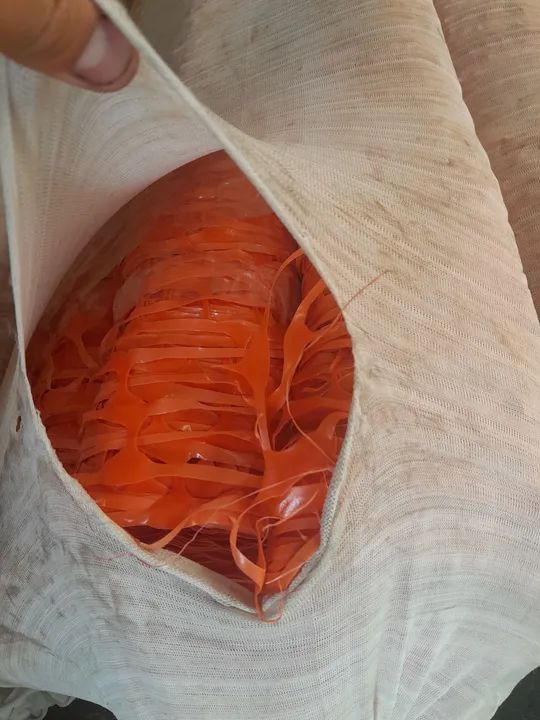 Tela de proteção laranja - Foto 3