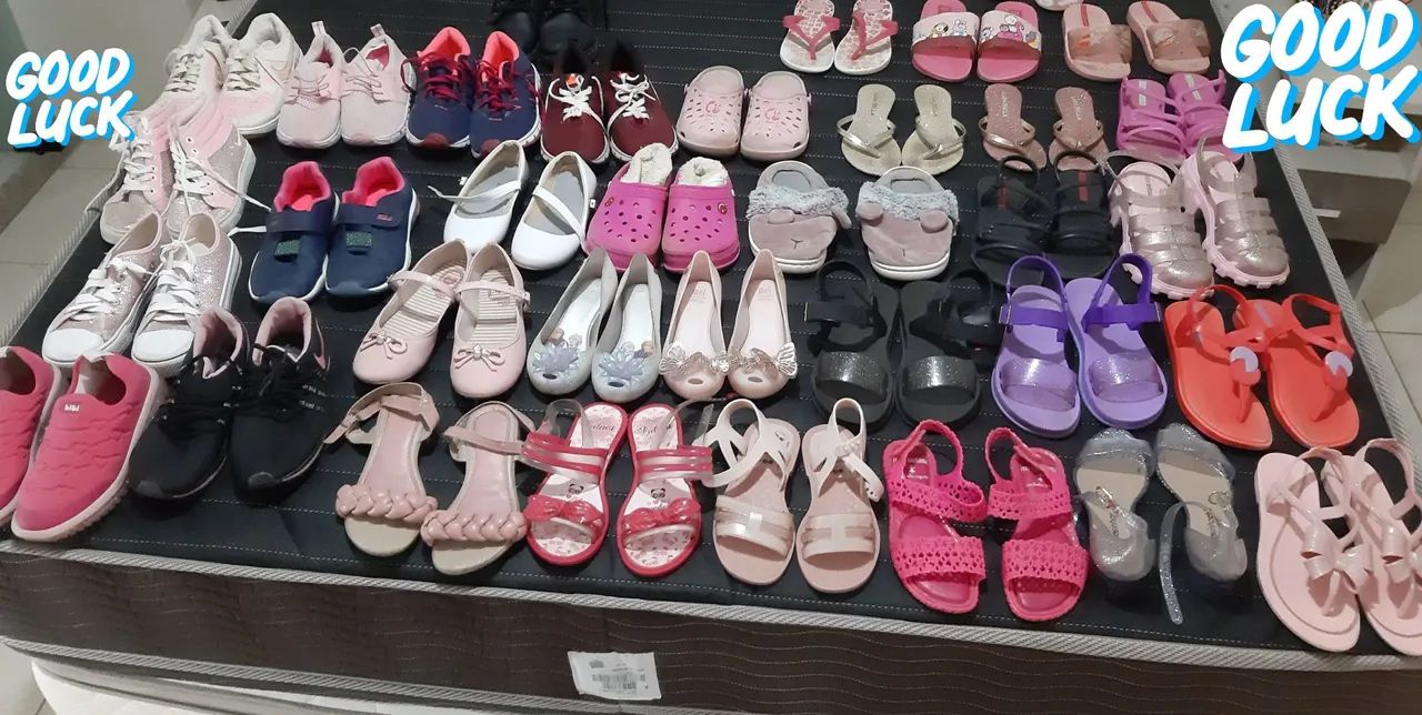 Calçados infantis para meninas - vários modelos!