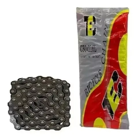Corrente Bicicleta Tec 6v 7v 18 /21 Marchas 116 Elo Fina