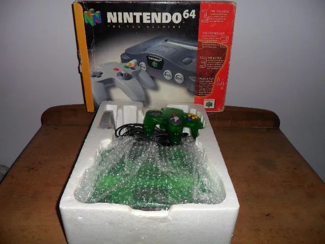 Video Game Nintendo 64 Edição Multi Sabores Kiwi