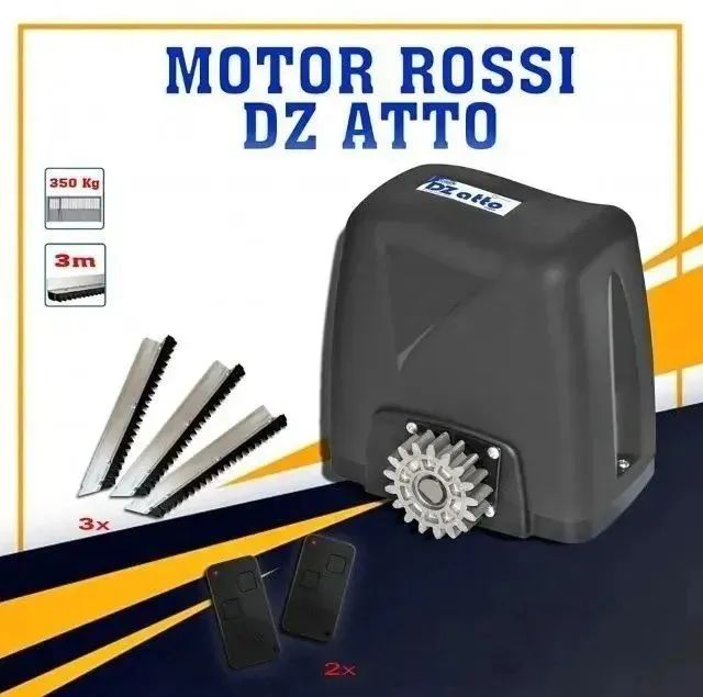 Motor para portão Rossi Deslizante 350kg com instalação inclusa