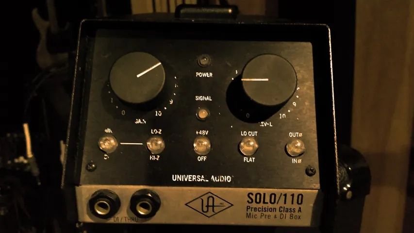 Pré-amplificador Universal Audio solo 110 perfeito estado. - Foto 2