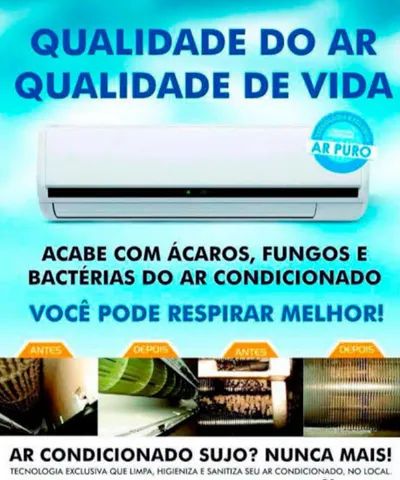 LIMPEZA DE AR-CONDICIONADO 