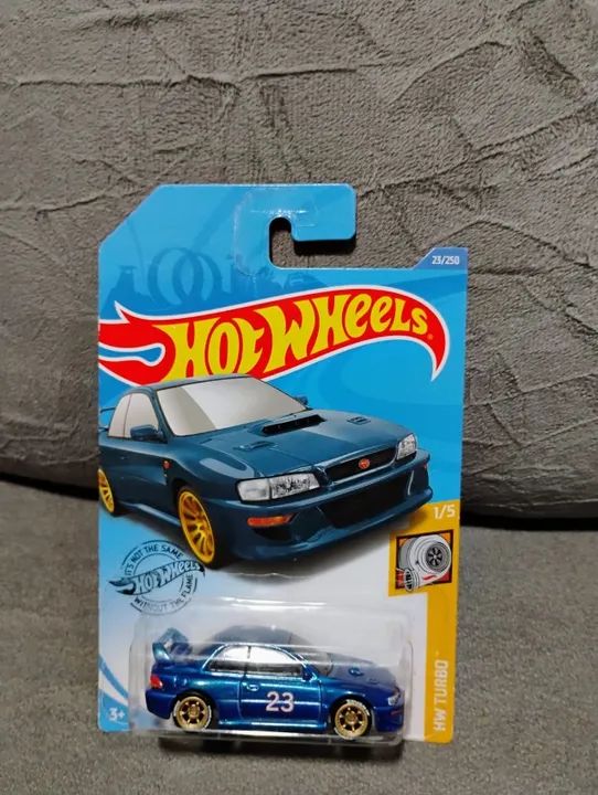 Hot Wheels '98 Subaru Impreza 22B STi-Version - Leia a descrição