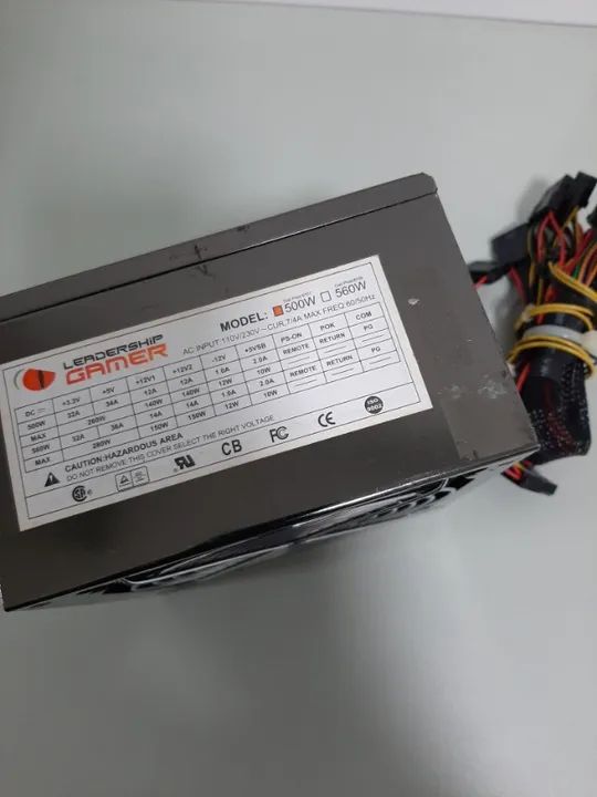 Kit com seis (06) fontes ATX!!! - Foto 4
