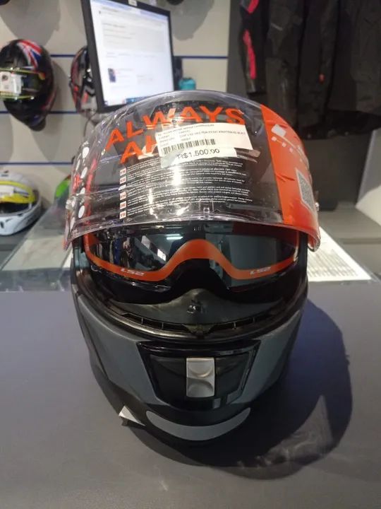 Capacete LS2 Vector FF397 Kripton  - Foto 2