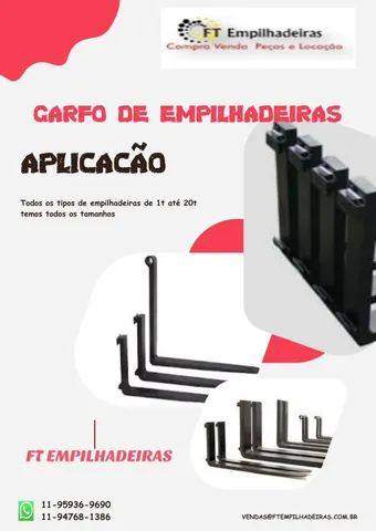 Concha de Empilhadeira engate minicarregadeira Paleteiro ZAP * - Foto 4