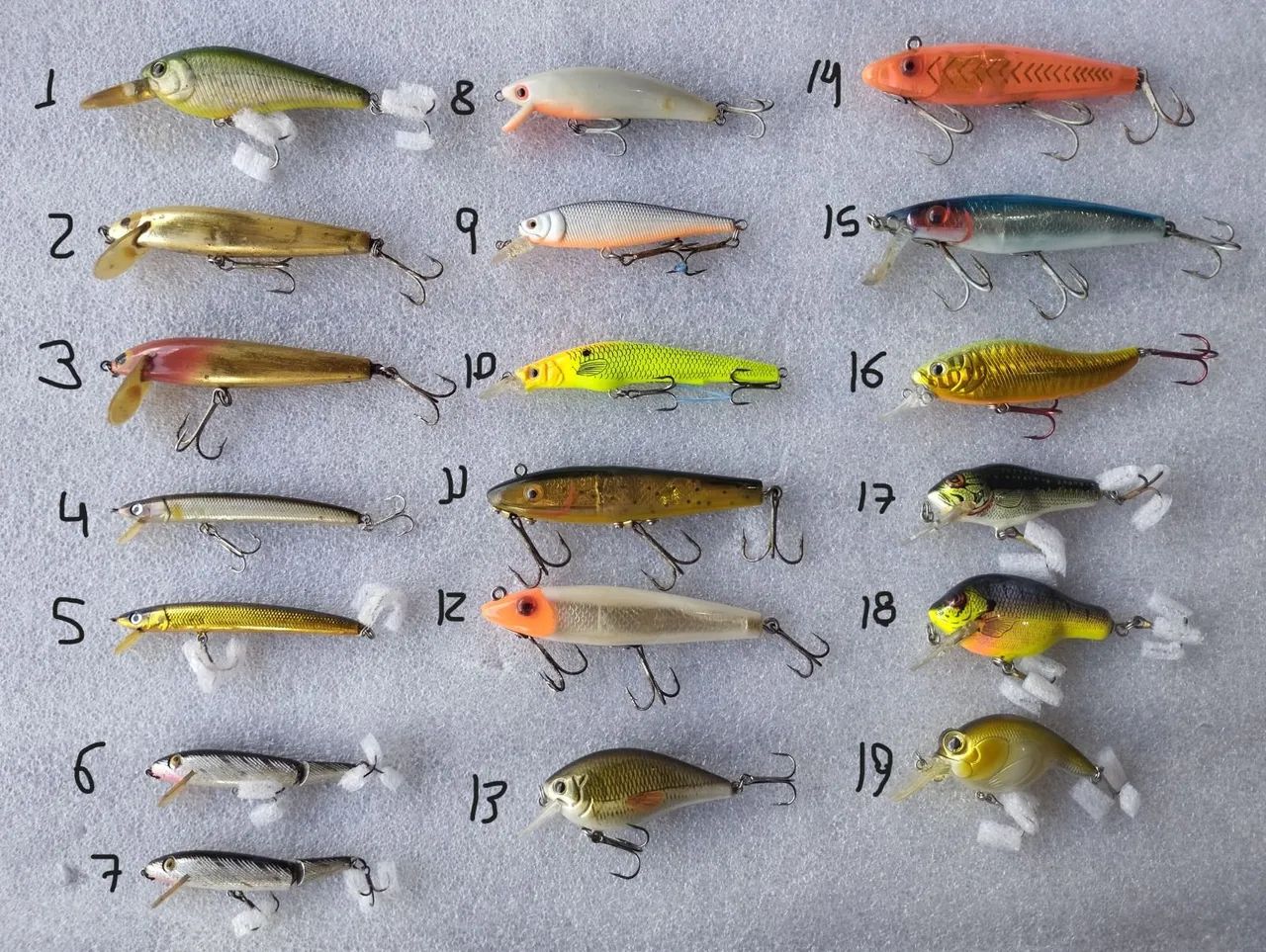 Iscas de Pesca - Diversos Modelos