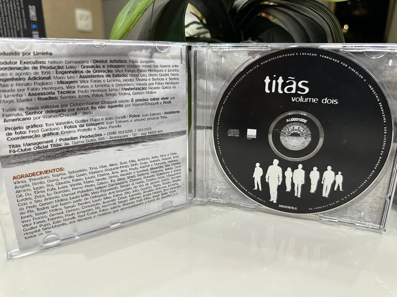 CD Titãs Volume Dois Original64684119953665121