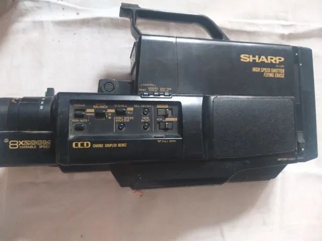 FILMADORA FITA VIDEO K7 GUARDADA HA ANOS. PERTENCIA AO MEU AVO. - Foto 6