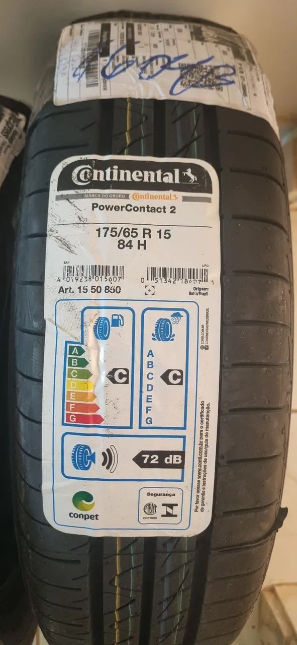 Par Pneu Continental PowerContact 2 175/65 R15 84H