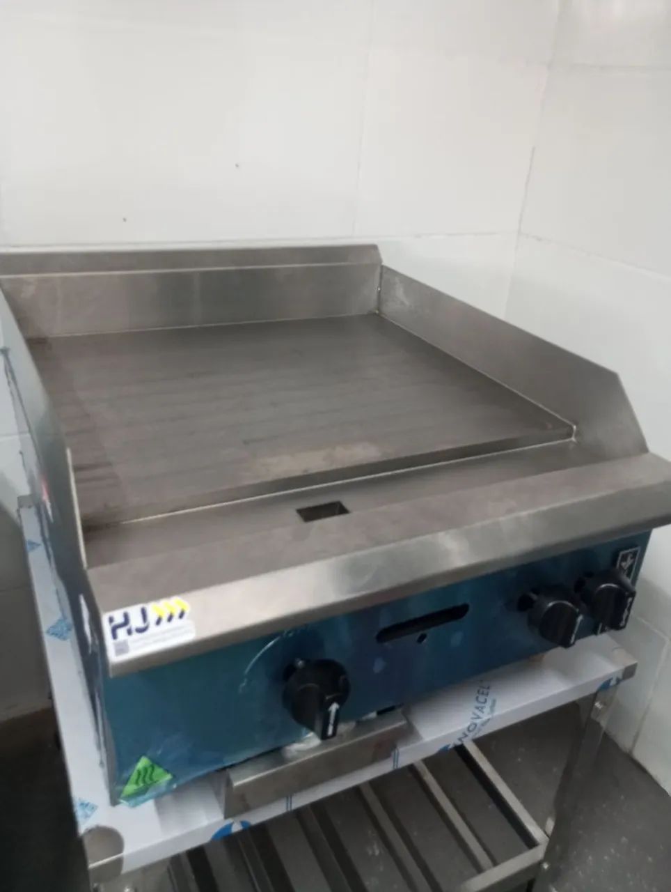 NZ. Chapa bifeteira 60 cm ou 90cm 19mm inox VENÂNCIO 