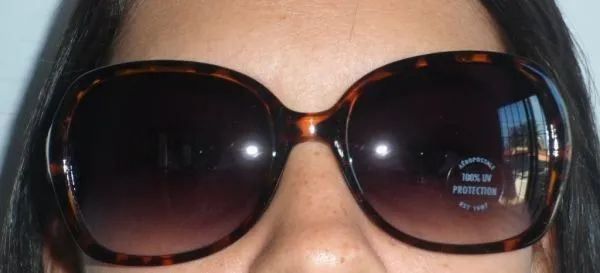 oculos de sol feminino AEROPOSTALE importado original - Foto 4