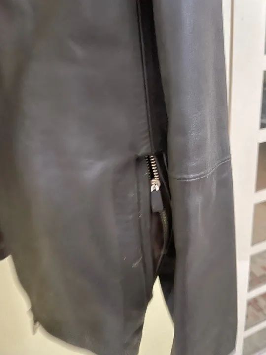 Casaco de couro masculino - Foto 3